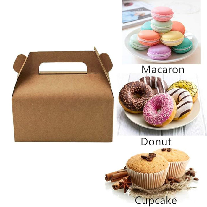 Portable Pastry Boxes,200x150x80mm - 50 pack