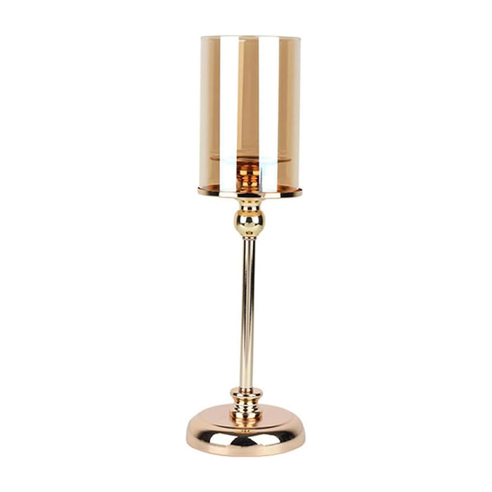 Glass Candlestick Holder, Small