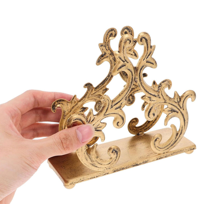 Willow Branch Style Iron Napkin Rack