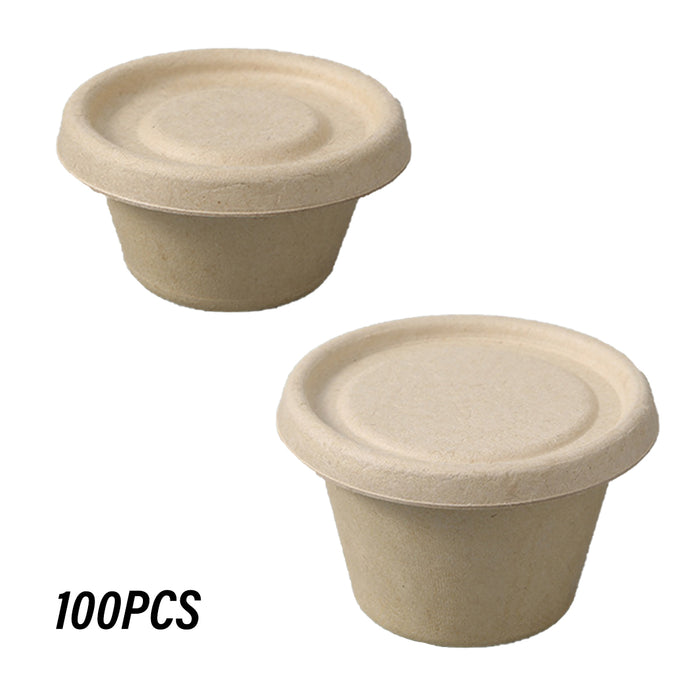 2oz Sauce Cups with Lids