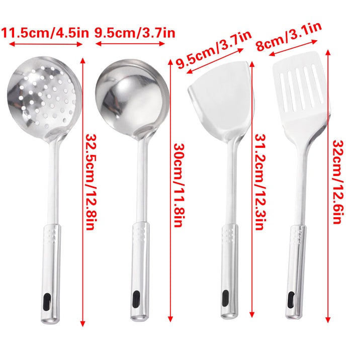 Kitchen Utensils Set Stainless Steel set of 4