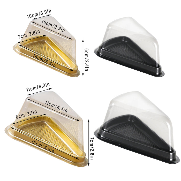 Cake Slice Boxes, 140x70x60mm - 100 pack