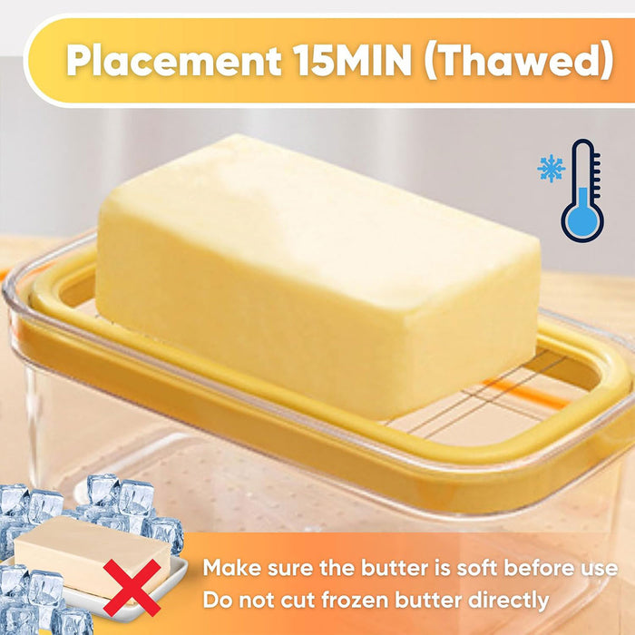 Butter Cutting Box with Lid