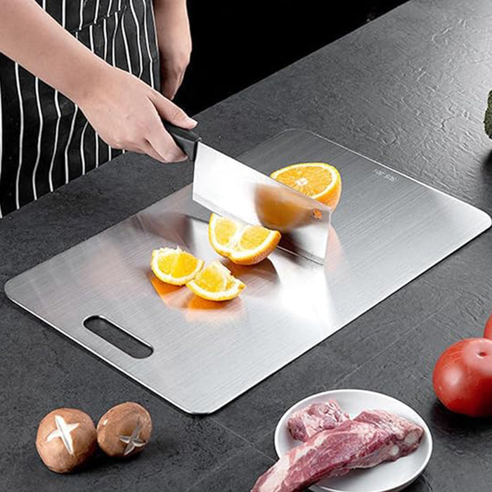 Food-Grade Stainless Steel Chopping Boards set of 3