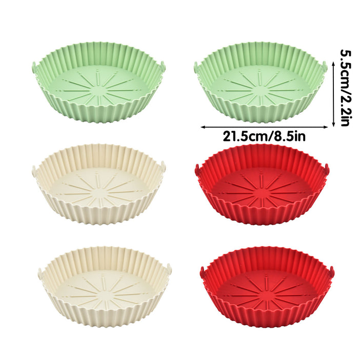 Air Fryer Silicone Baking Pan, 2pcs