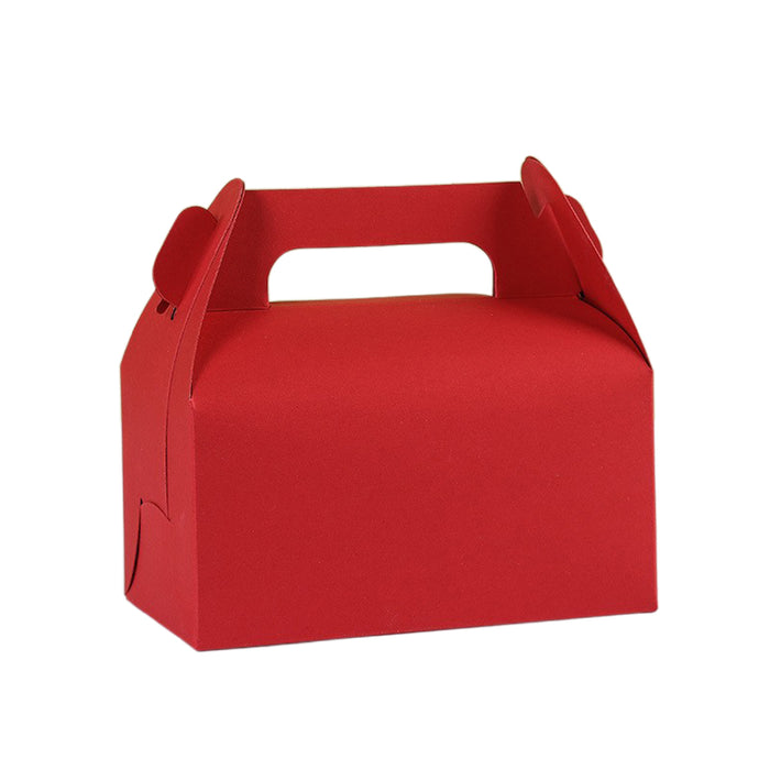 Portable Pastry Boxes, 162x90x82mm, Red - 50 pack