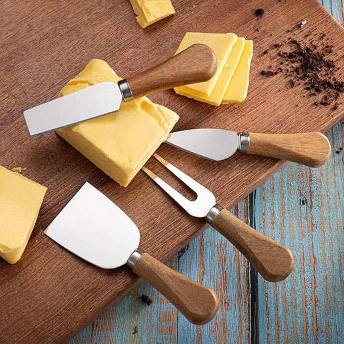 Kitchen Gadgets Stainless Steel Cheese Knife set of 4