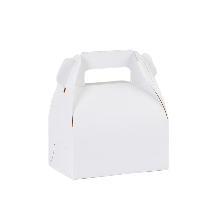Portable Pastry Boxes, 200x150x80mm, White - 50 pack