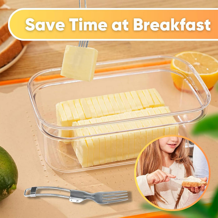 Butter Cutting Box with Lid