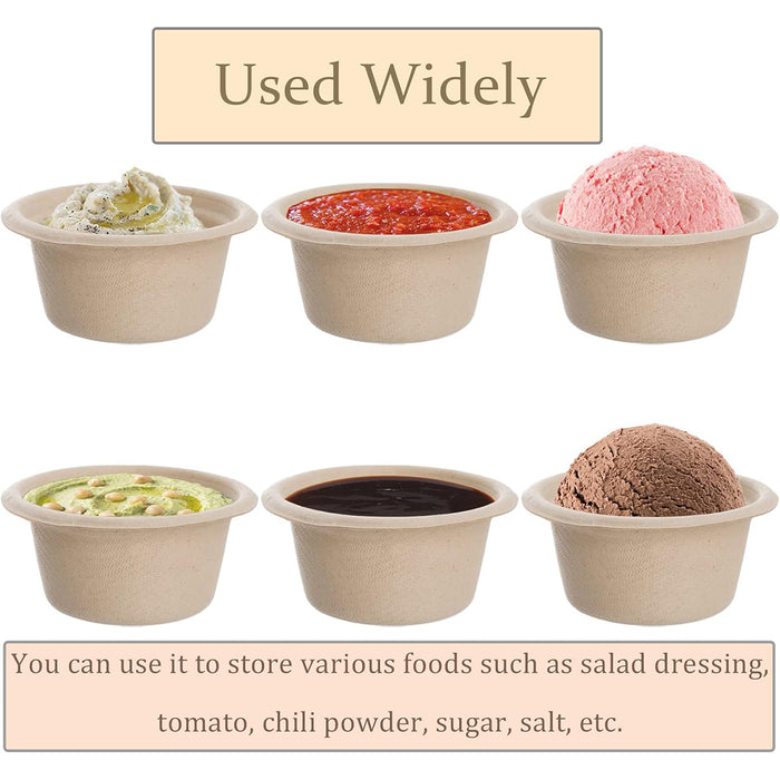 2oz Sauce Cups with Lids