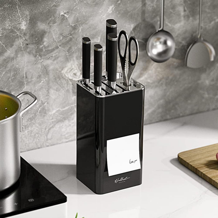 Multi Functional Knife Storage Rack, Black