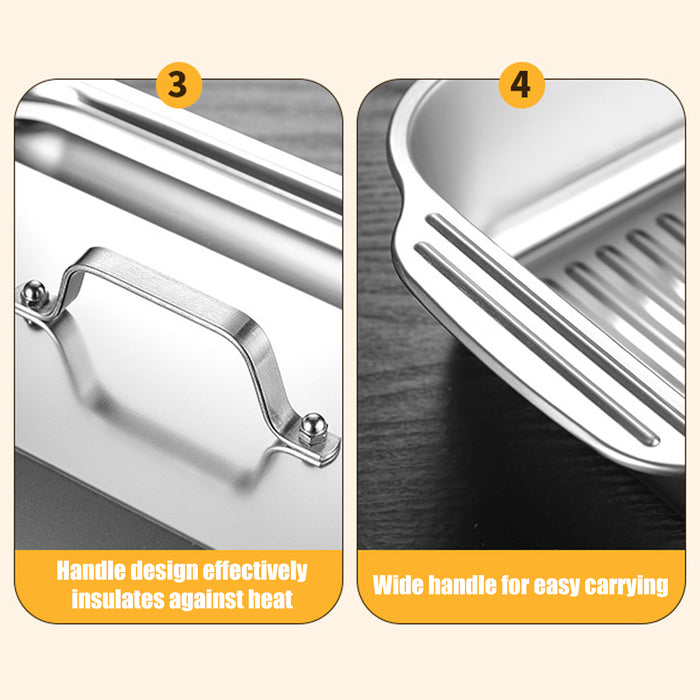 Stainless Steel Roasting Trays, Grilled Fish Tray
