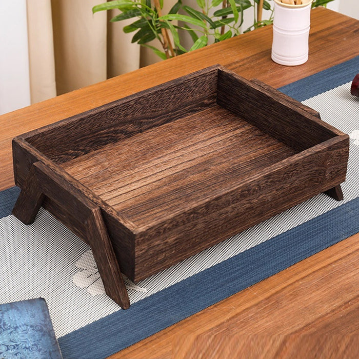 Small Solid Wood Tray, Food Serving Tray