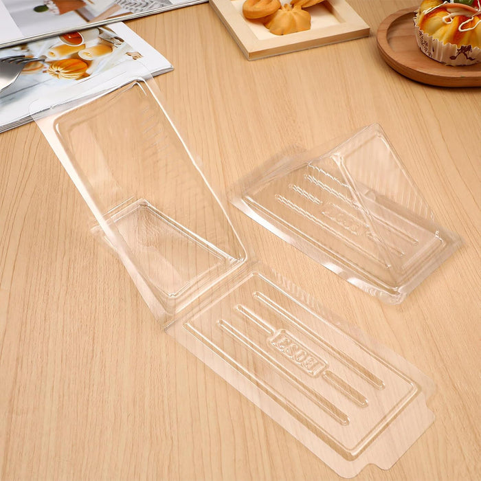 Transparent Sandwich Boxes 100x53x72mm - 100 pack