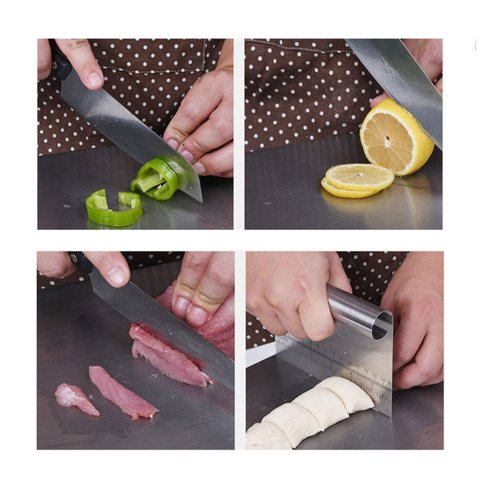 Food-Grade Stainless Steel Chopping Boards set of 3