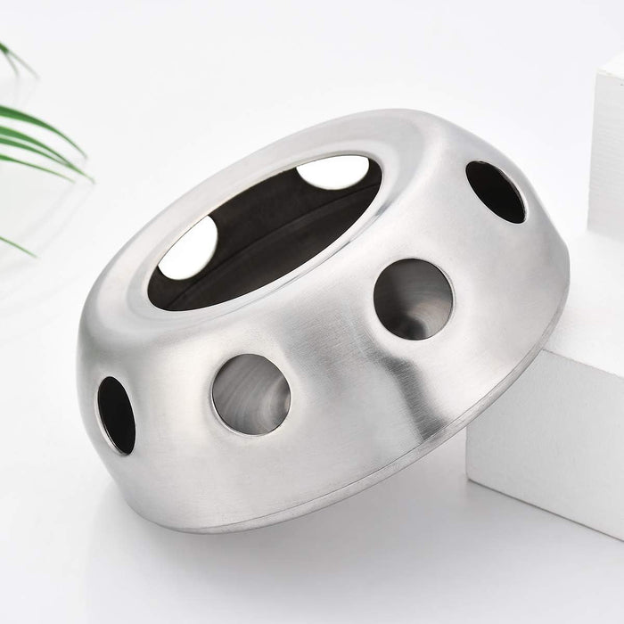 Portable Practical Stainless Steel Alcohol Stove, 2pcs