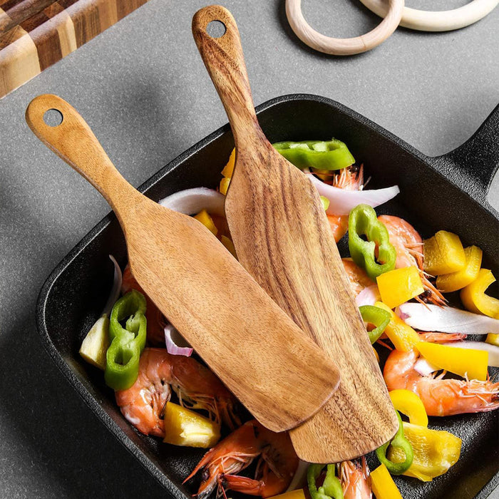 Wooden Spatulas, Set of 5
