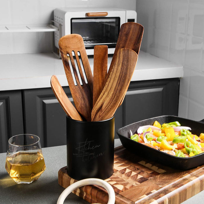 Wooden Spatulas, Set of 5