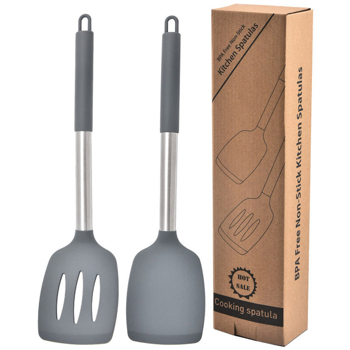 Grey Silicone Spatula,80x350mm, set of 2
