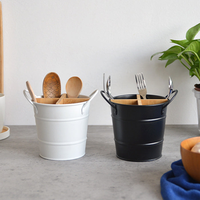 Multi-Functional Kitchenware Holder, White