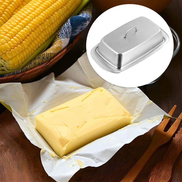 Restaurant Commercial Butter Dish, 195x110mm