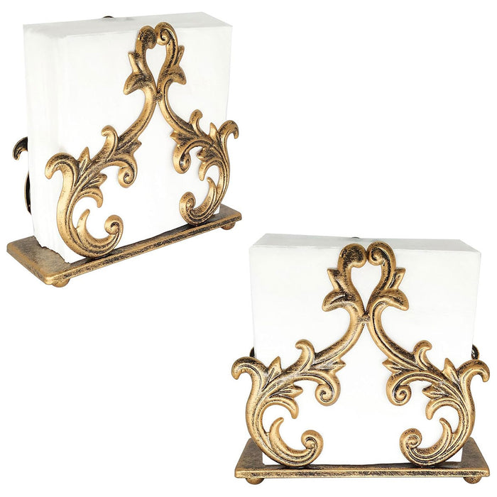 Willow Branch Style Iron Napkin Rack
