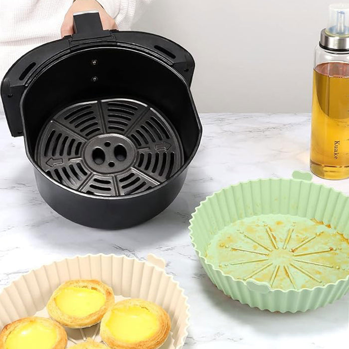 Air Fryer Silicone Baking Pan, 2pcs