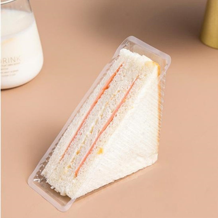 Transparent Sandwich Boxes 100x53x72mm - 100 pack