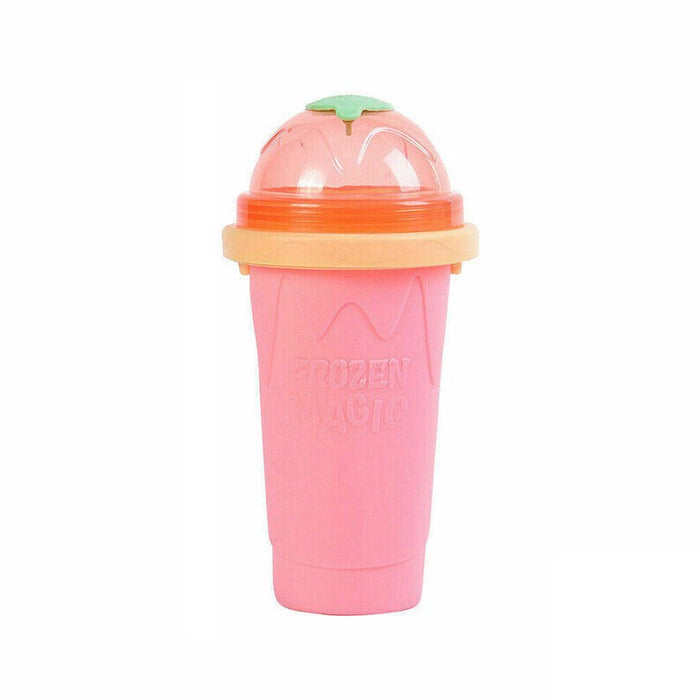 Slushie Maker Cup Quick Freeze Silicone Magic Ice Cream Milkshake Cup