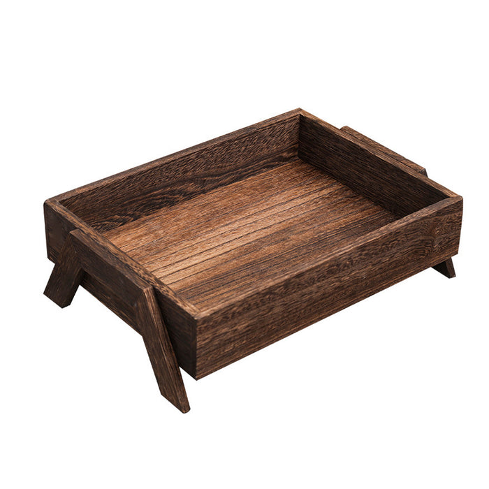 Small Solid Wood Tray, Food Serving Tray