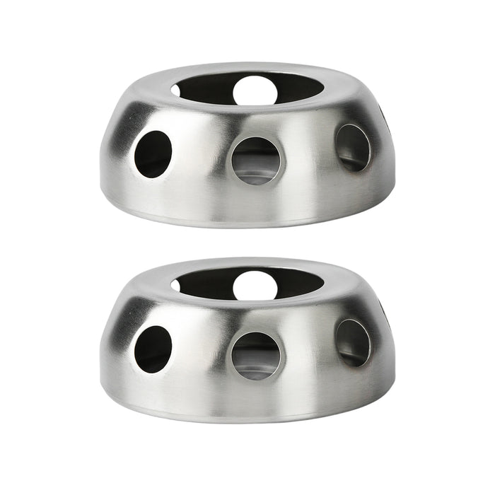 Portable Practical Stainless Steel Alcohol Stove, 2pcs
