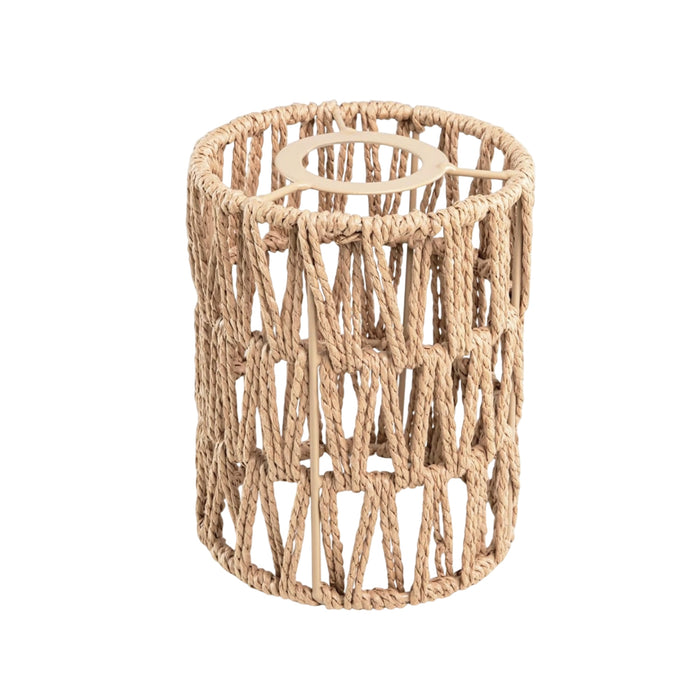 Paper Rope Pendant Light Rattan-Like Lampshade Lamp 150x115mm