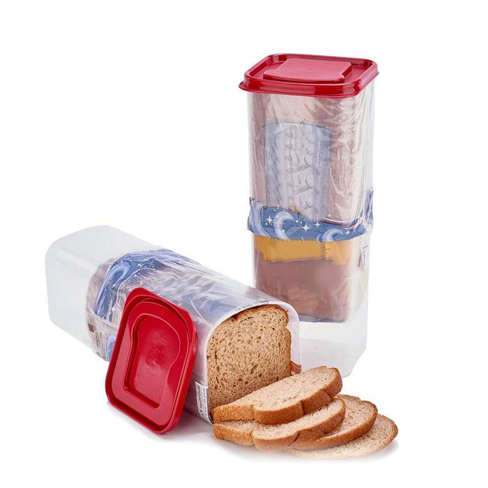 Bread Bin with Lid, 340x130x130mm