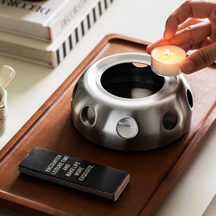 Portable Practical Stainless Steel Alcohol Stove, 2pcs