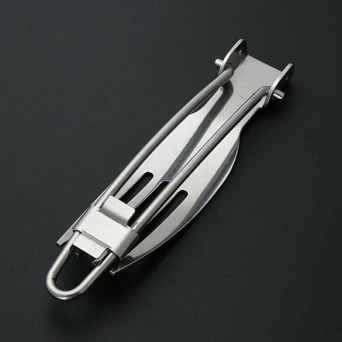 3PCS Stainless Foldable Knife Spoon Fork Travel Camping Picnic Folding Utensil