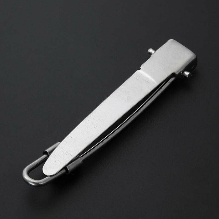 3PCS Stainless Foldable Knife Spoon Fork Travel Camping Picnic Folding Utensil