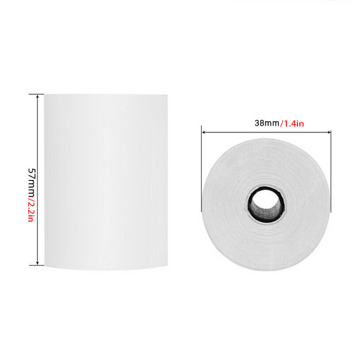 57mm Thermal Receipt Paper,100 Rolls