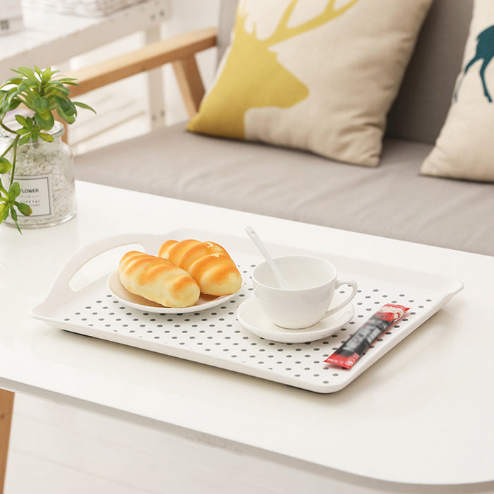 420x290x40mm Serving Tray Double Handle Non Slip, set of 2