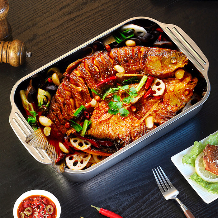 Stainless Steel Roasting Trays, Grilled Fish Tray