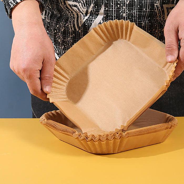 Disposable Square Air Fryer Paper Liner, 170mm, 100pack