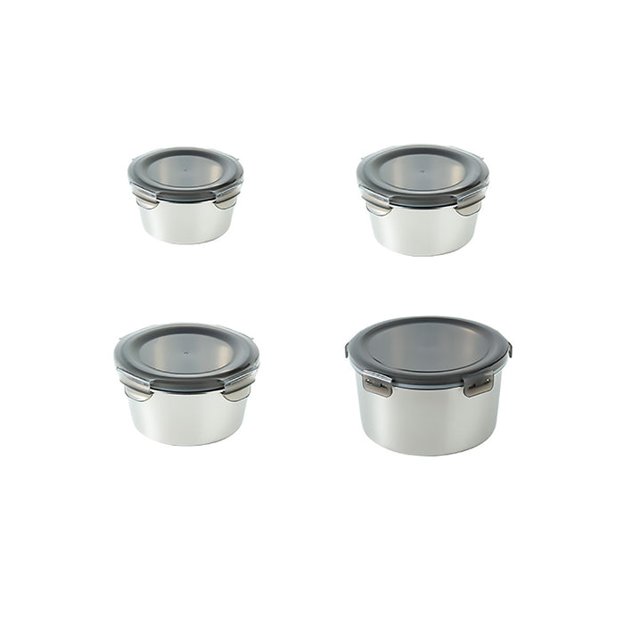 304 Stainless Steel Food Container, sets of 4