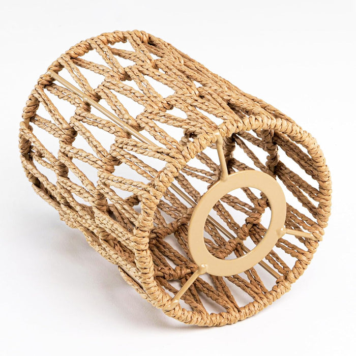Paper Rope Pendant Light Rattan-Like Lampshade Lamp 150x115mm