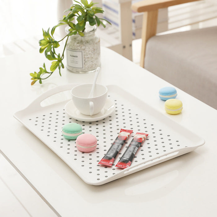 420x290x40mm Serving Tray Double Handle Non Slip, set of 2