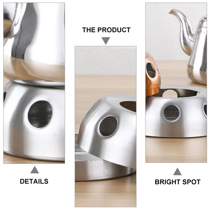 Portable Practical Stainless Steel Alcohol Stove, 2pcs