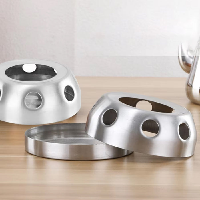 Portable Practical Stainless Steel Alcohol Stove, 2pcs