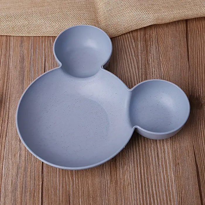 4pcs Wheat Straw Plate Set,180x180mm