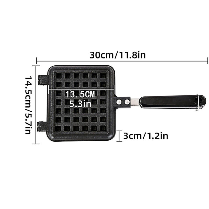 Waffle Baking Pan, 145x135mm