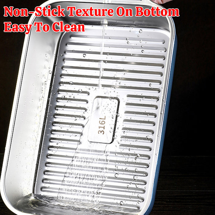 Stainless Steel Roasting Trays, Grilled Fish Tray