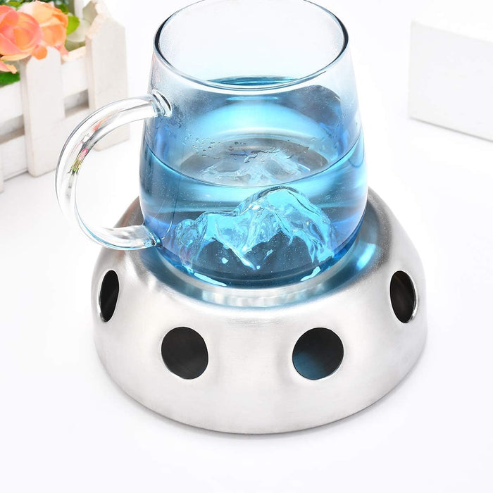 Portable Practical Stainless Steel Alcohol Stove, 2pcs