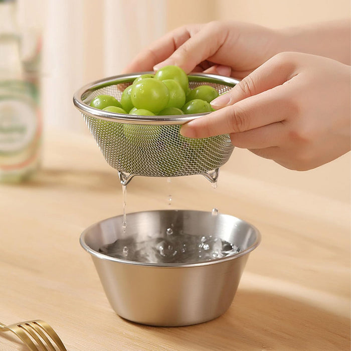 Mini Stainless Steel Drainage Basket
